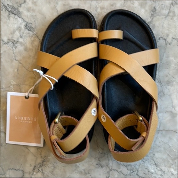 Liberte Leather Bronte Sandals - Picture 6 of 11